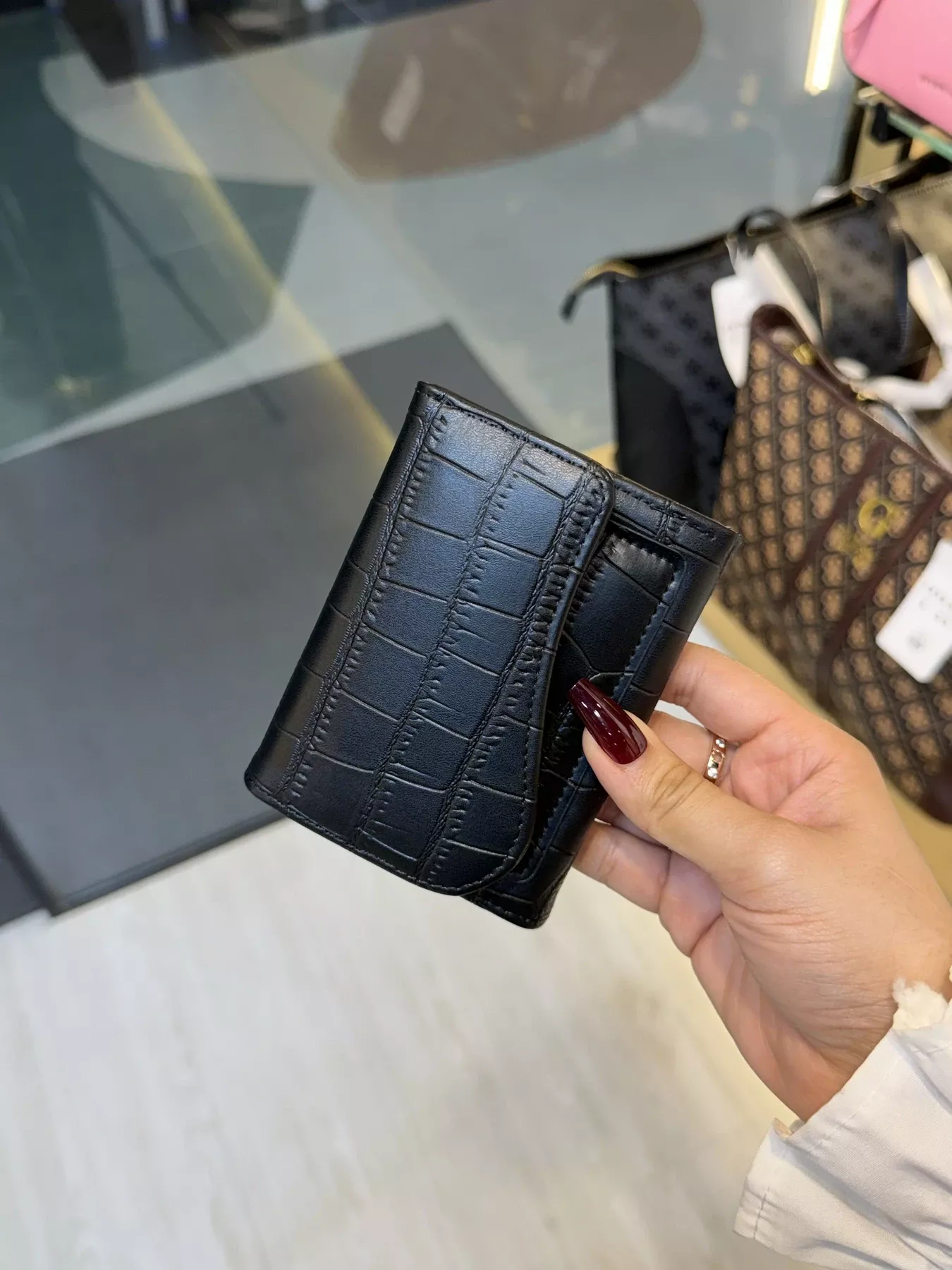 Elegant Ladies Wallet - WLT -  100393 (Black)