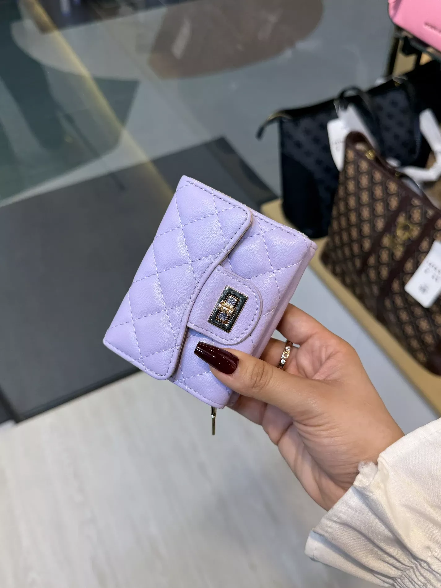 Elegant Ladies Wallet - WLT -  272 (Purple)