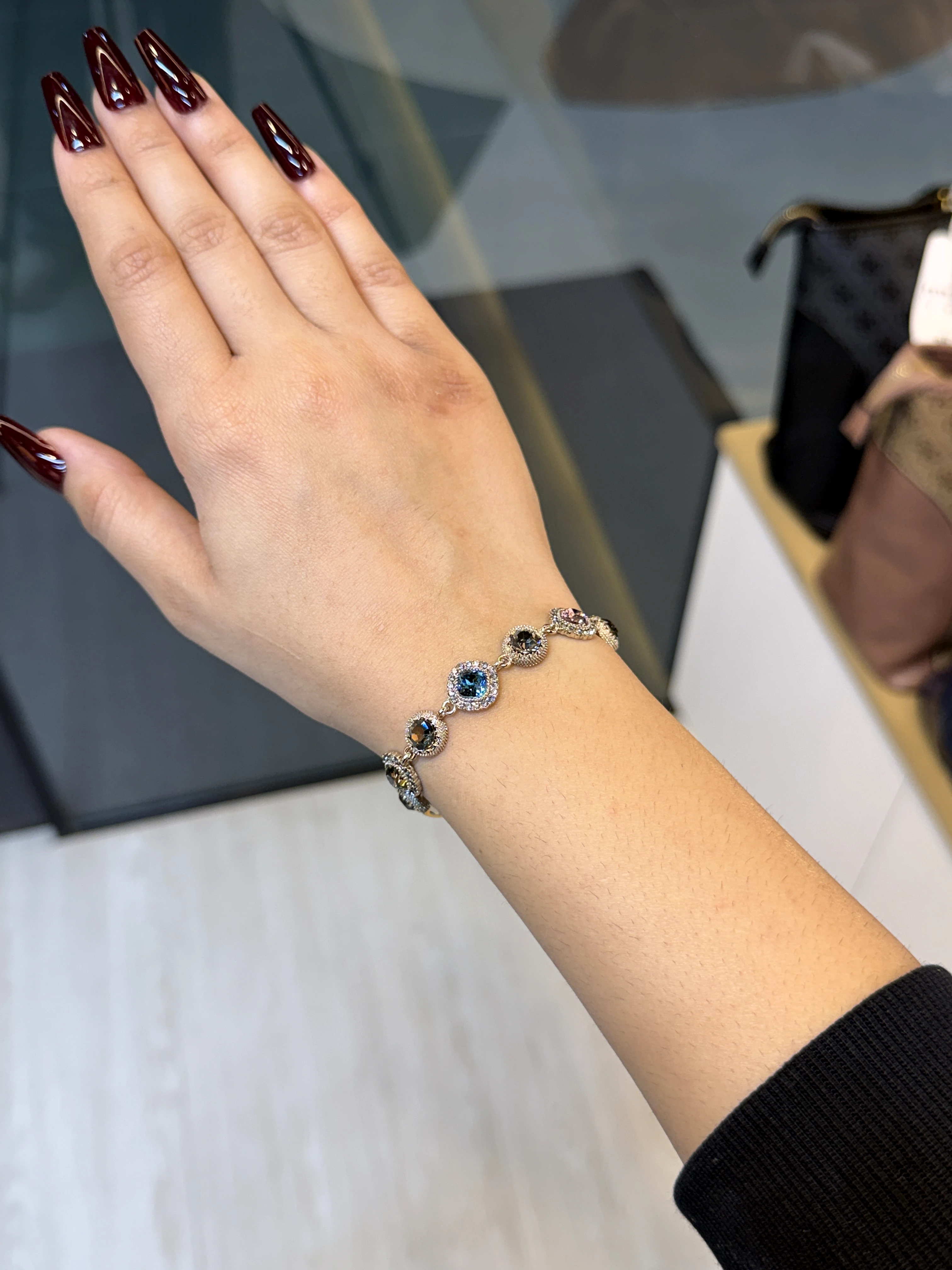 Premium Zircon Stone Bracelet - 9212544K084 (Multi-Stone)