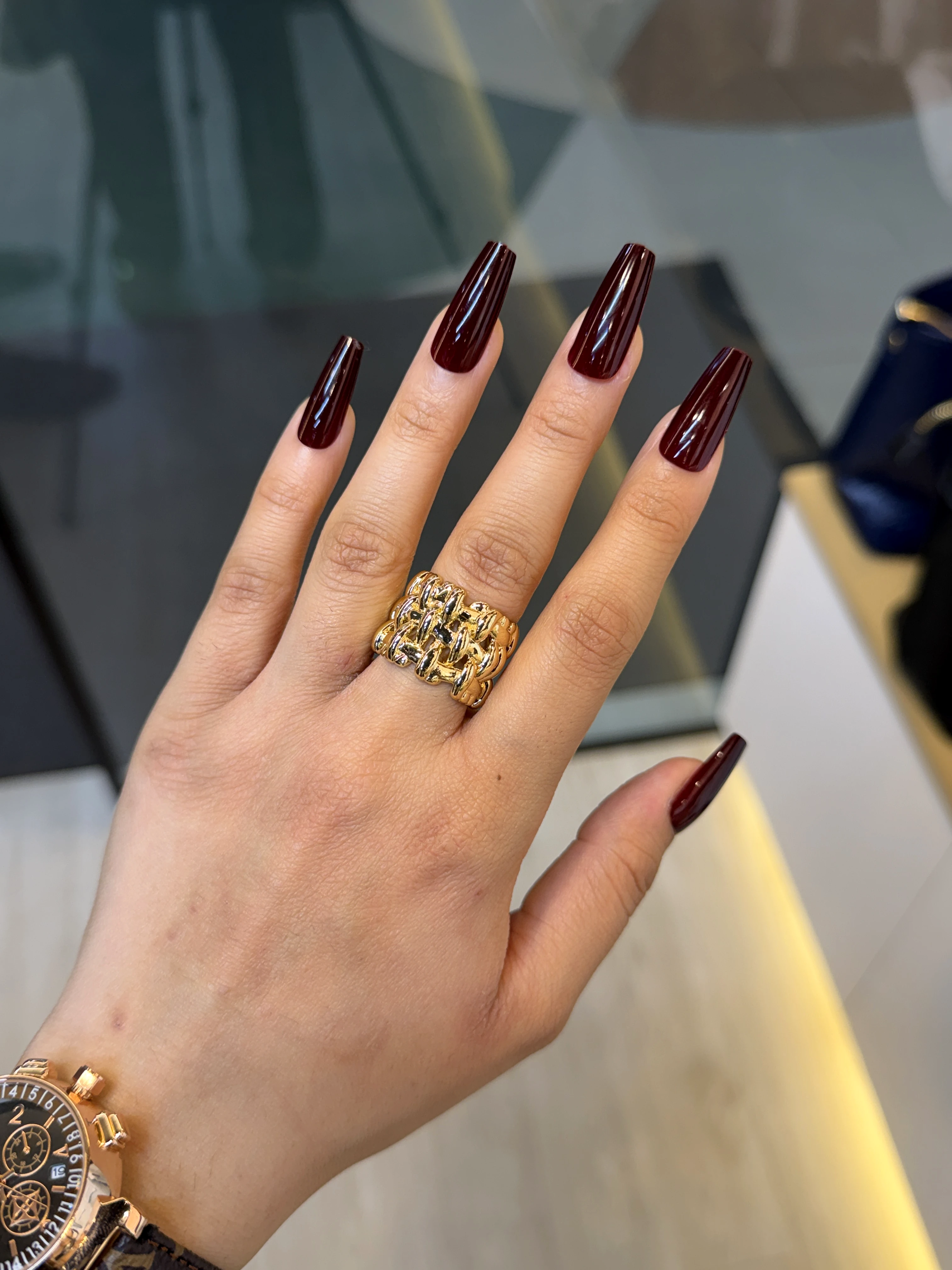 Exclusive Plated Ring -  3121515K001 (Gold)