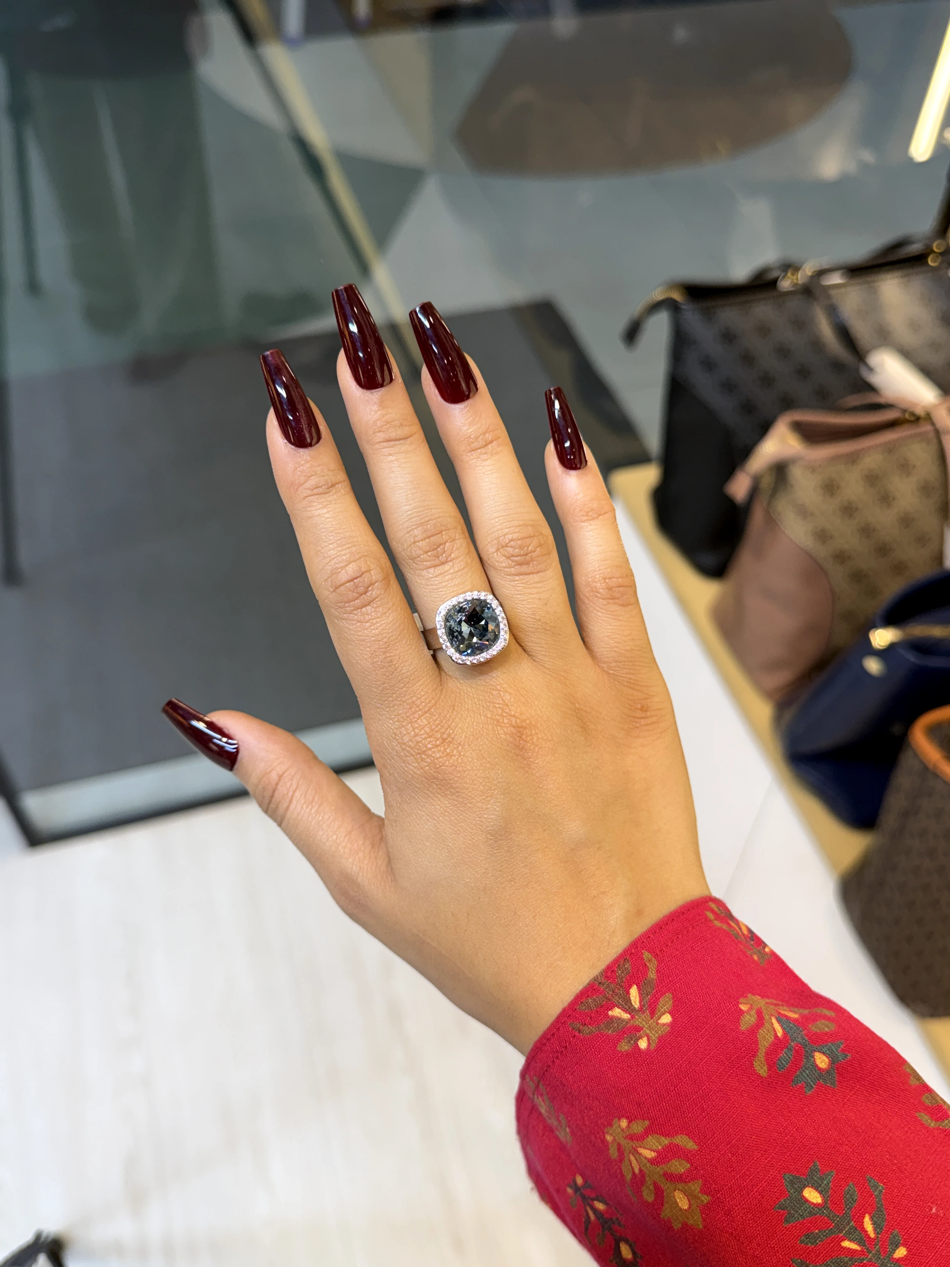 Exclusive Adjustable Ring-3213621K418 (Blue)