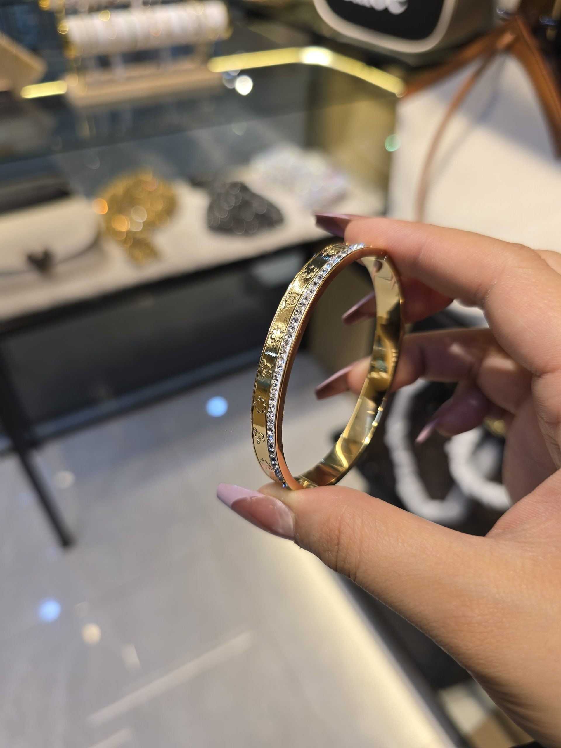 Stainless Steel Imported Bangles - 1584