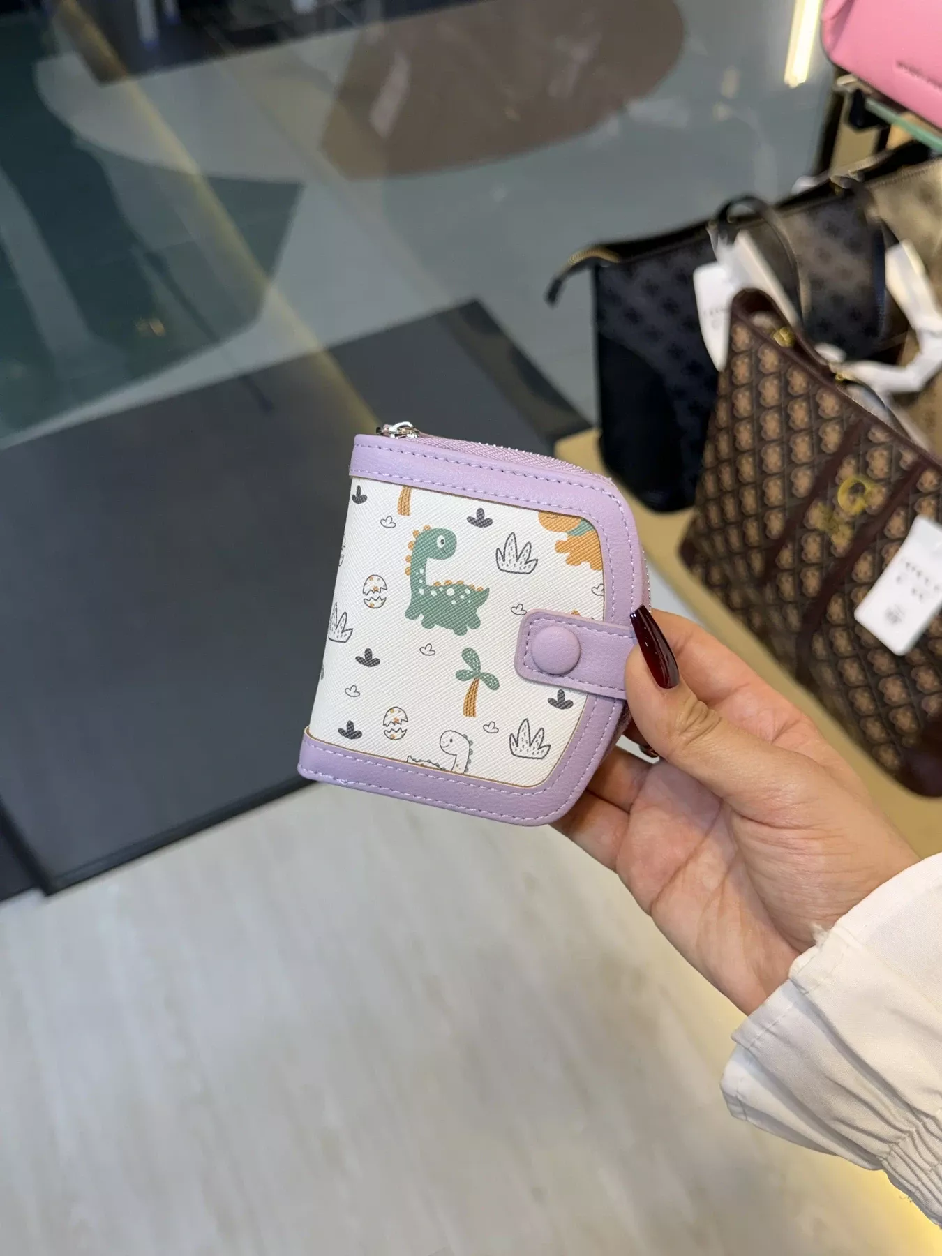 Elegant Ladies Wallet - WLT -  547 (Purple)