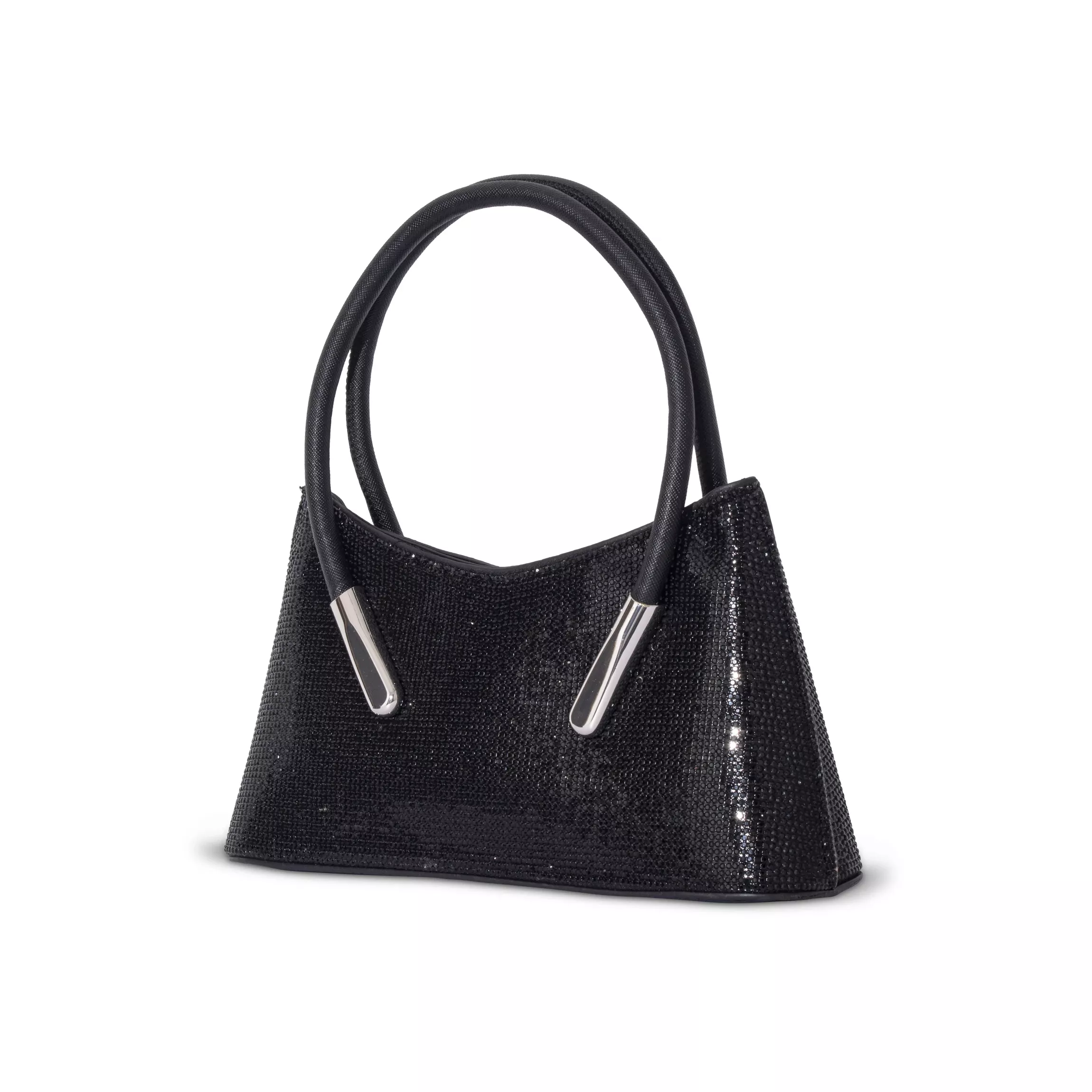 Luxury Imported Party Hand Bag - 1300 (Black)