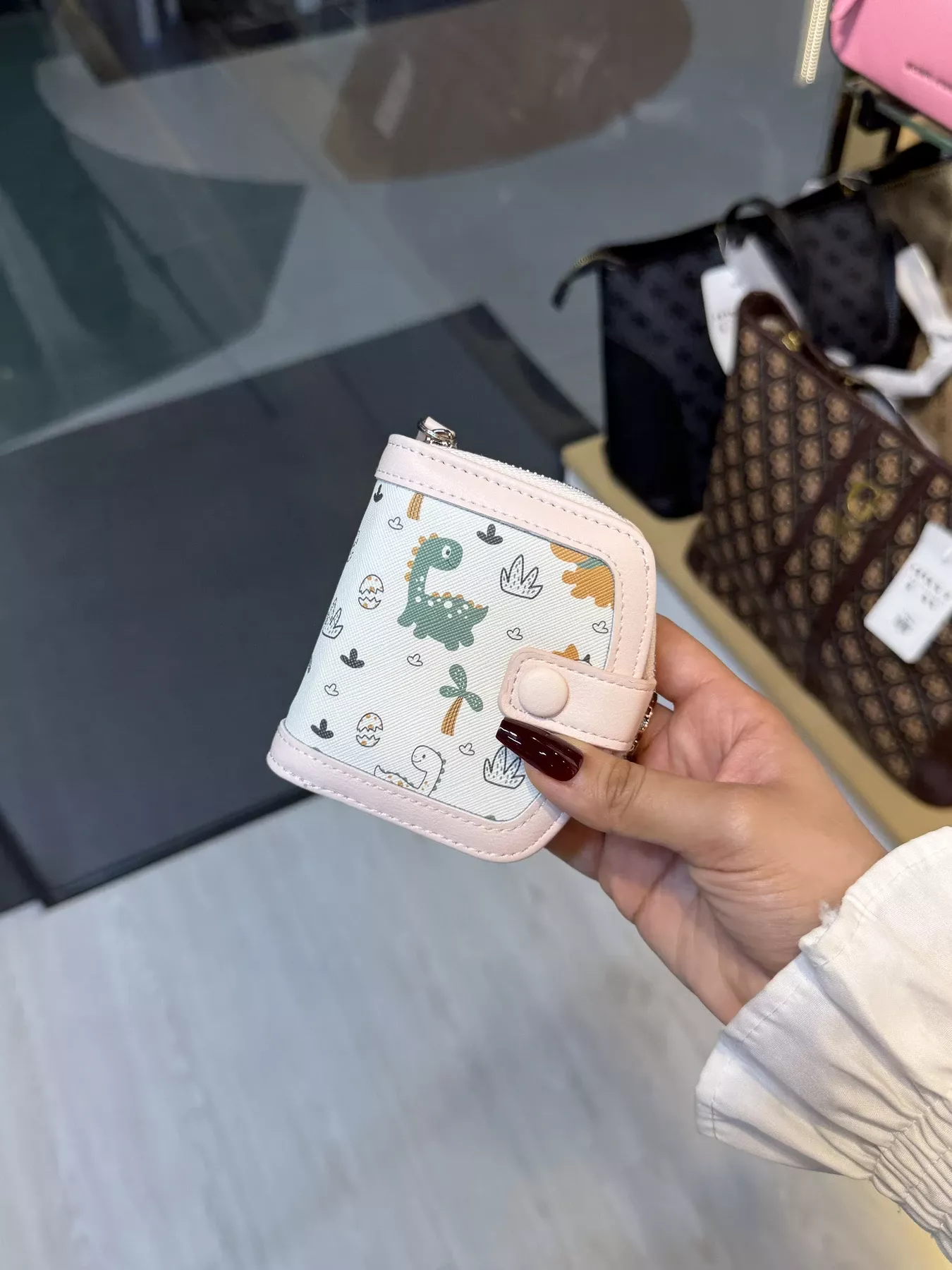 Elegant Ladies Wallet - WLT -  547 (Baby Pink)