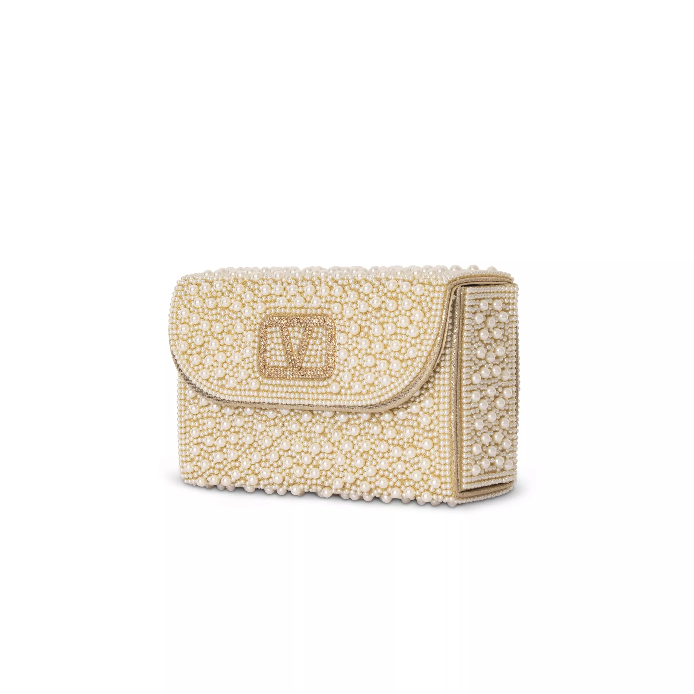 High-End Imported Party Clutch - 08280 (Golden)