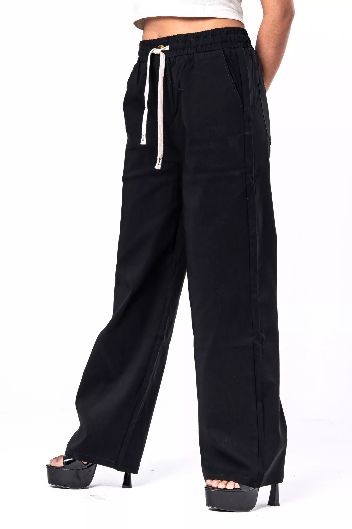 Premium Solid Pant - 9839 (Black)