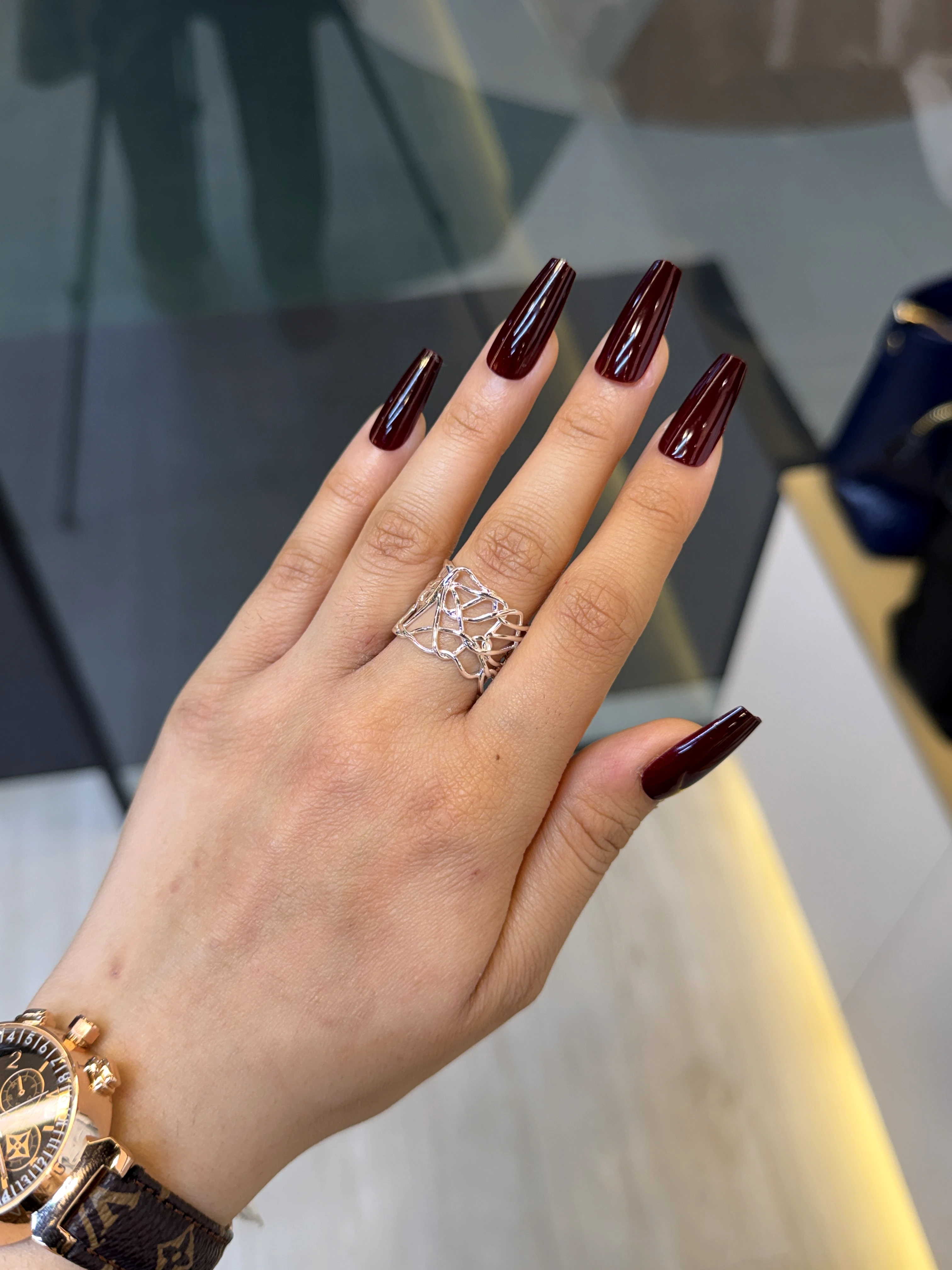 Exclusive Plated Ring -  3214143K001 (Silver)