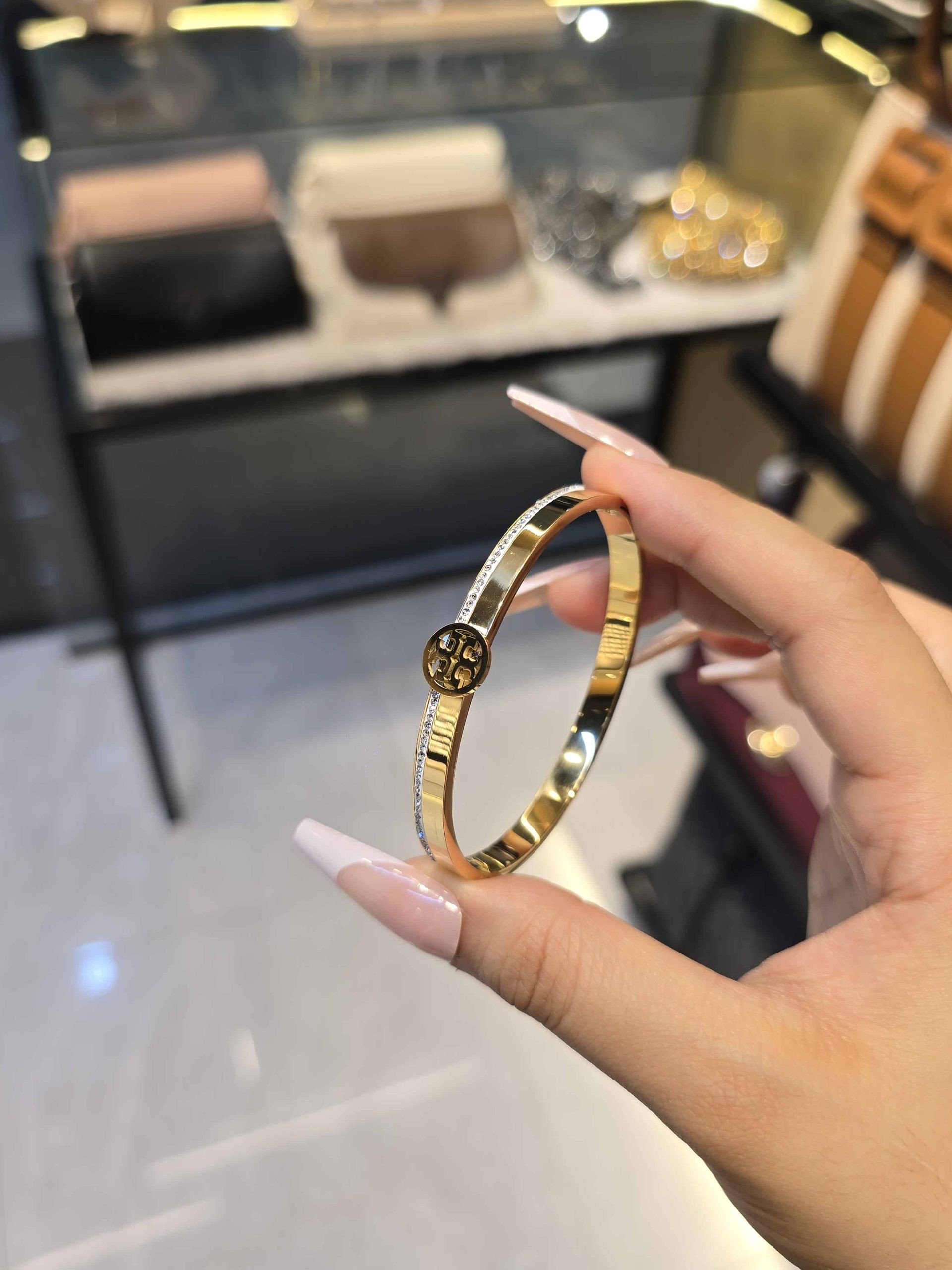 Stainless Steel Imported Bangles - 1434