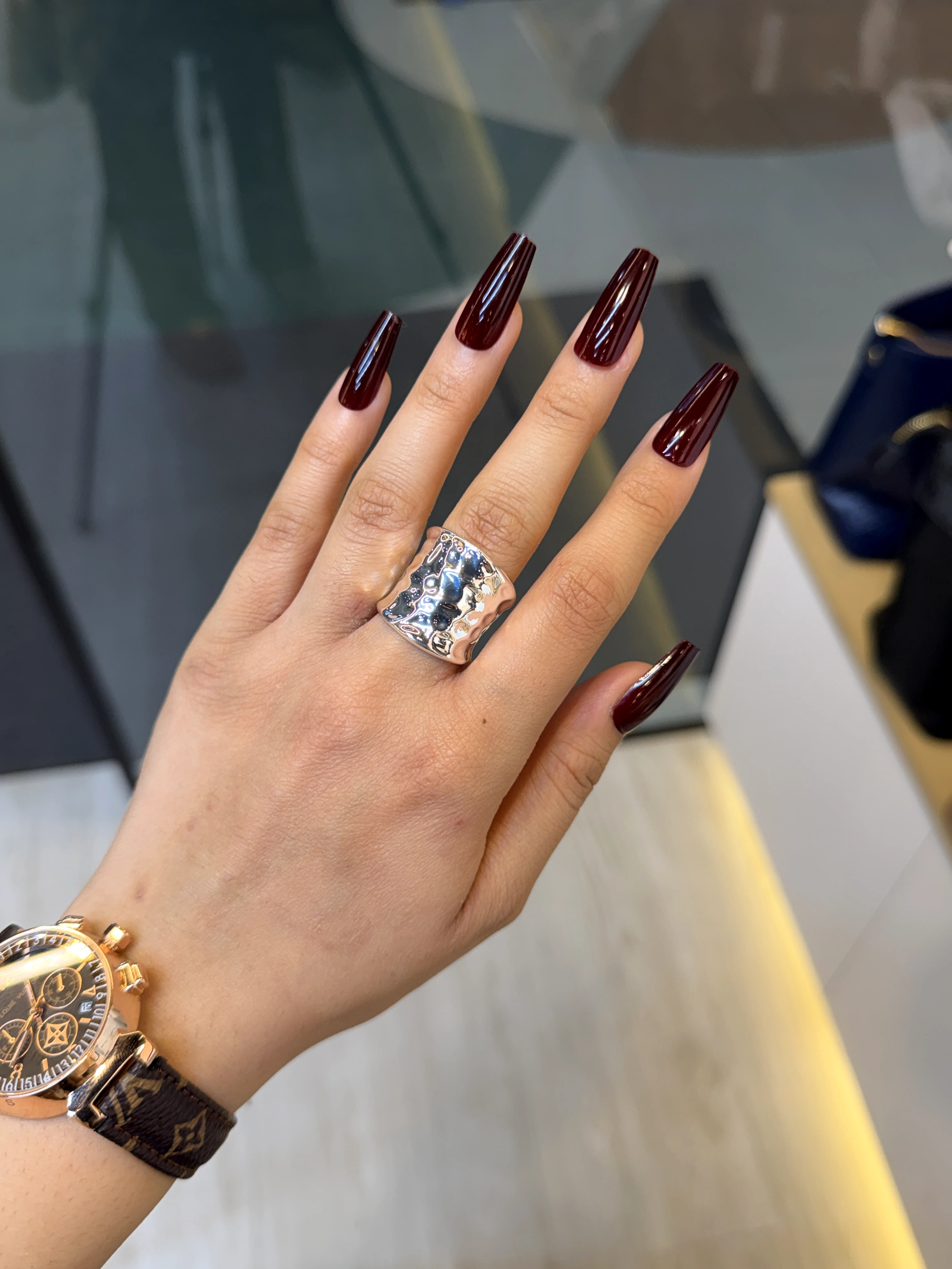 Exclusive Plated Ring -  3121847K001 (Silver)