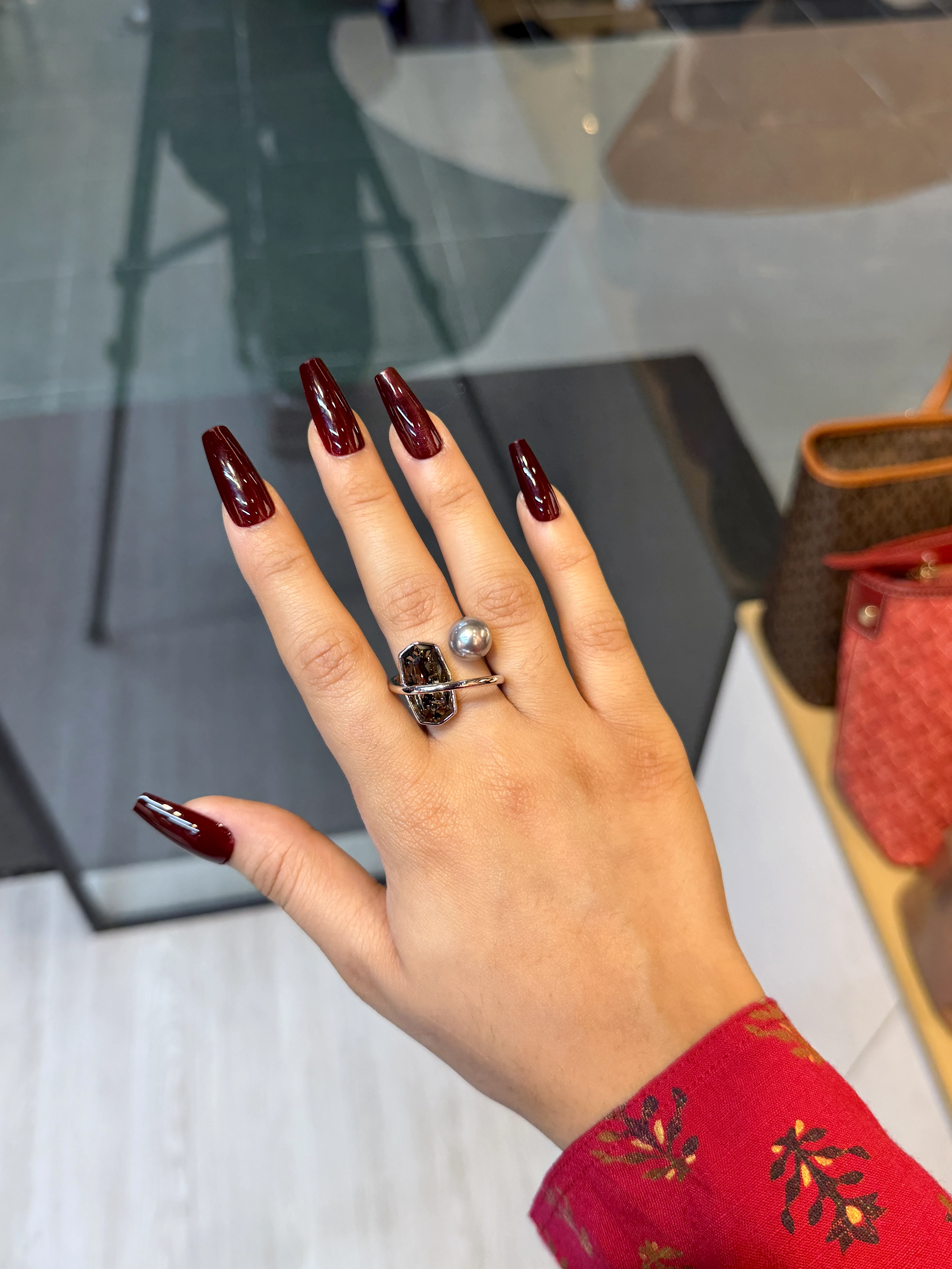 Exclusive Adjustable Ring- 3213063K124(Black)